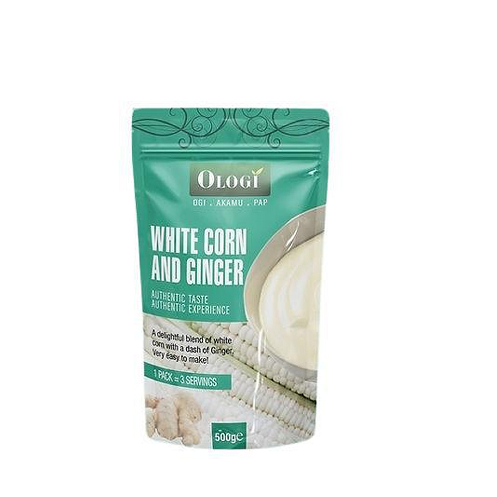 Ologi Fresh Pap (White Corn & Ginger) - 500g
