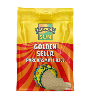 Tropical Sun Golden Sella Pure Basmati Rice (10kg)