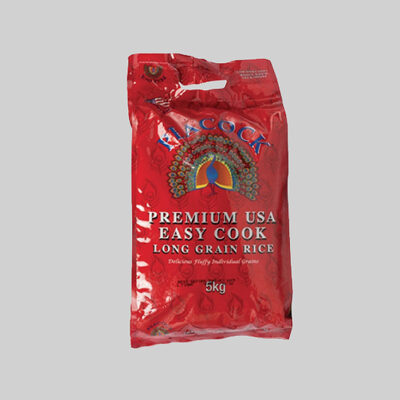 Peacock Easy Cook Rice 5kg