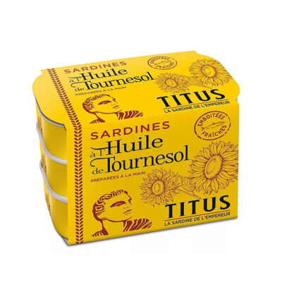 Titus Sardine Al Huile De Tournesol (3 in a pack)