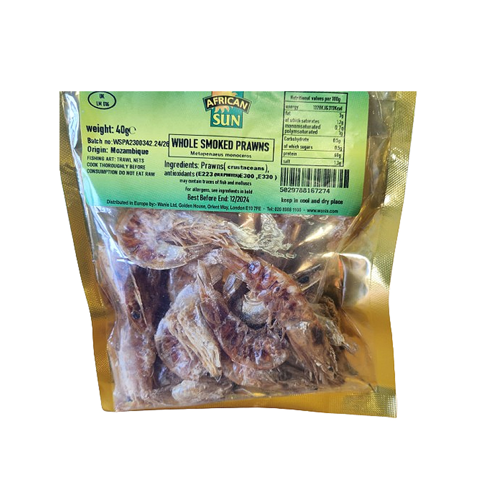 Whole Smoked Prawn (40g)