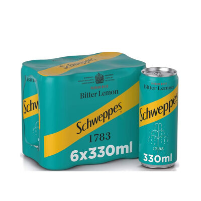 Schweppes Bitter Lemon Drink - 33cl*6